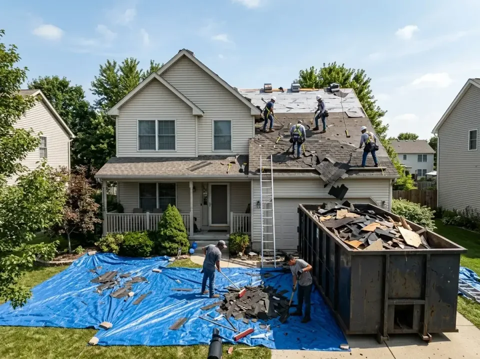 roof-replacement-debris-remova-004 — frequently asked questions, Cheapest Dumpster Rentals in Baldwin, LA